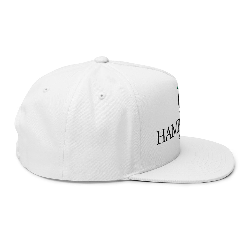 Flat Cap — Embroidered Hampabutik Logo Snapback (est. 2026