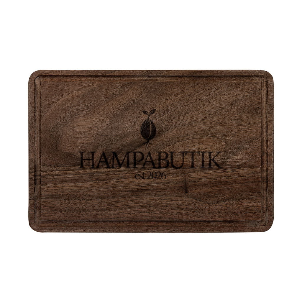 Engraved Wooden Cutting Board - Personalized Maple or Walnut Chopping Block