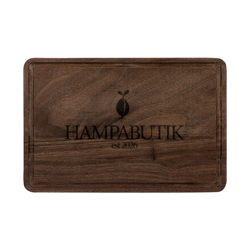 Engraved Wooden Cutting Board - Personalized Maple or Walnut Chopping Block